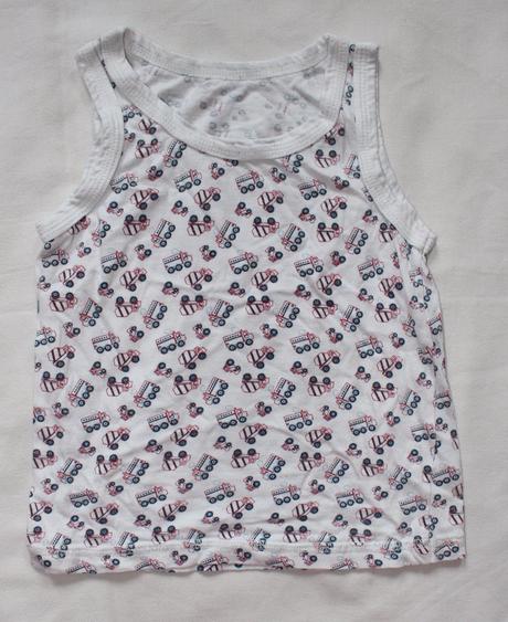 Ba51. nátělník s auty 3-4 roky , tu,104