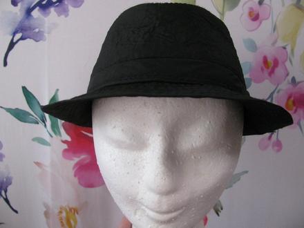 Karnevalový černý klobouk, unisex,