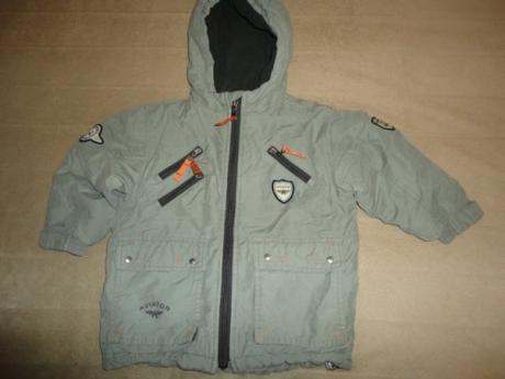 Hezká zimní bunda, letecká série, vel. 92-vada, 92