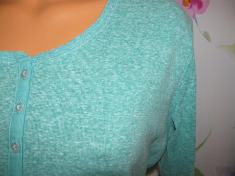 Dámské žebrované pružné tričko dlouhý rukáv, střik, tu,xl