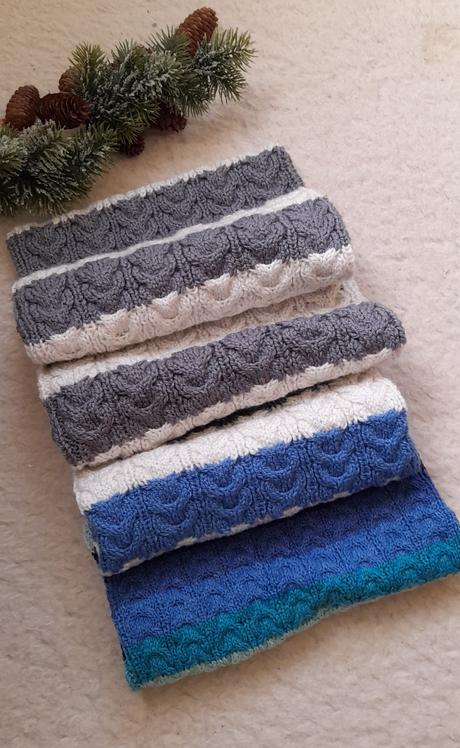 Copánkový povlak na polštář - bílo šedý pruh, 