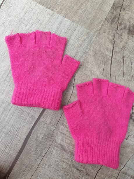 Dívčí rukavice bez prstove, 128