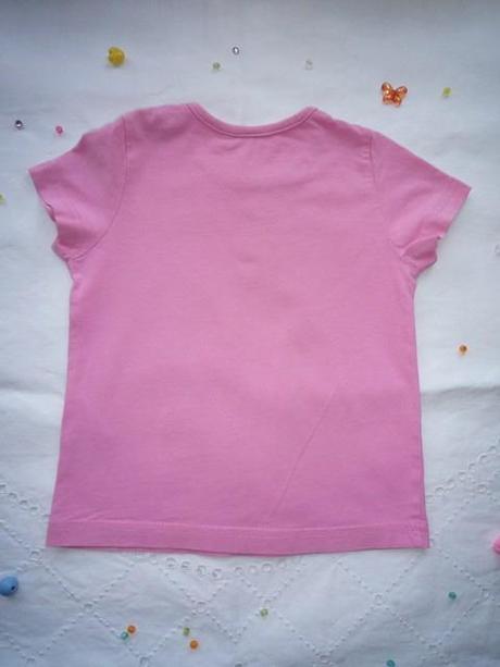 Bavlněné růžové tričko, tom tailor,92