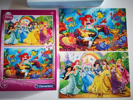 Puzzle sofie, princezny nové, 