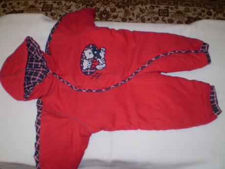 Pěkná teplá zimní kombinéza, 74