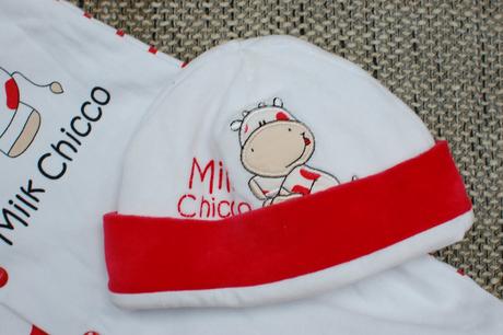 Nádherný setík bavlněného overálku a čepičky, veli, chicco,56