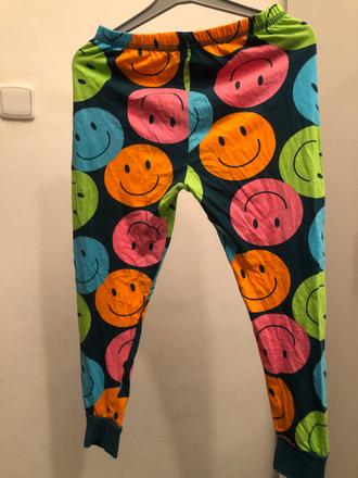 Pyžamové kalhoty se smajlíky, 116