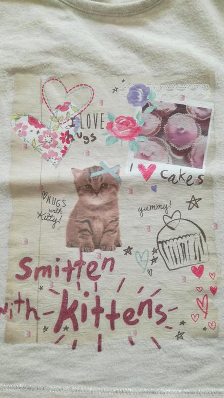 Tričko krátký rukáv holka, f&f,86