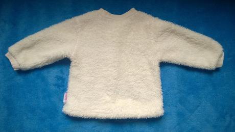 Set - chlupaté dupačky a mikina, 62