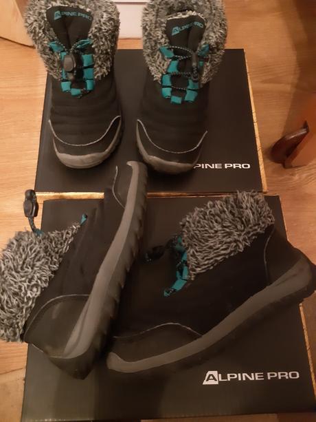 2 x zimní boty alpine, 28
