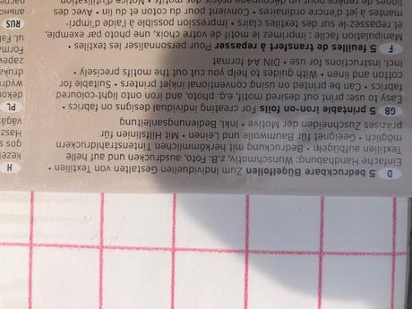 Nazehlovaci folie 5 kusu, 