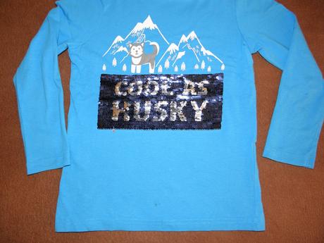 Tričko s měnícími flitry zn. kiki&koko vel.116, kiki&koko,116