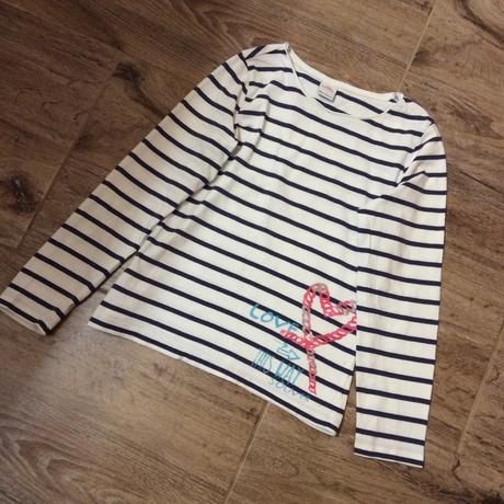 Bavlněné tričko se srdíčkem s.oliver, s.oliver,128