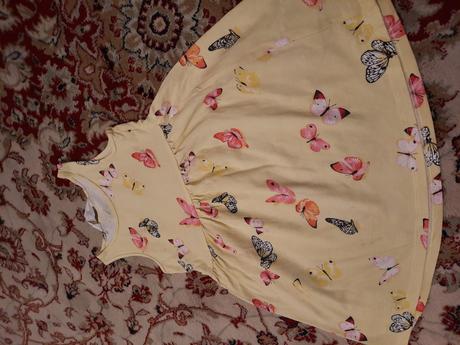 Šatičky s motýly, h&m,98