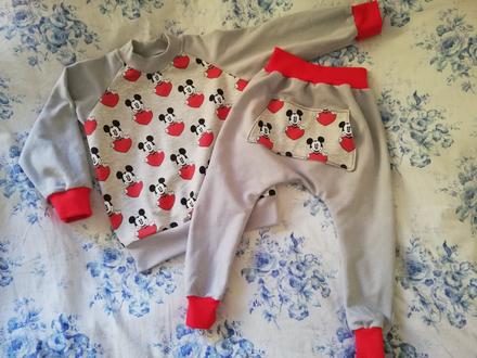 2 dílná tepláková souprava, 80 / 86