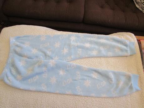 2x heboučké flaušové kalhoty na doma, primark,140