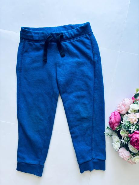 D79/ tepláky modré - v.3/4 roky, benetton,104