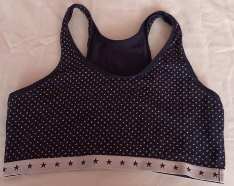 Dívčí sportovní podprsenky modré tchibo, tchibo,170