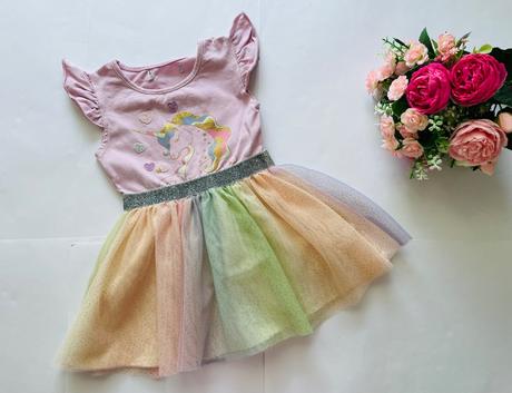 Šaty letní - v.12/18 měs, primark,86