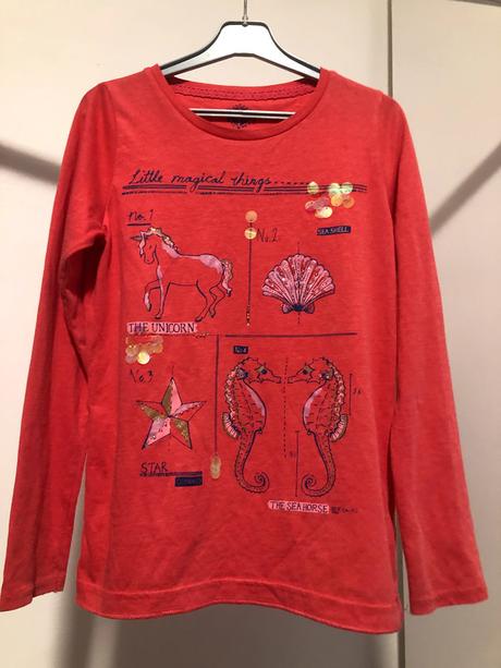 Zdobené dívčí tričko, 146