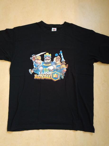 Tričko vel. l- dle videohry clash royale, m