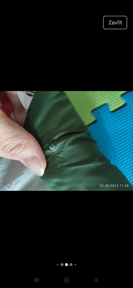 Kočárek momi estelle zelený se zlatým rámem, momi,momi estelle