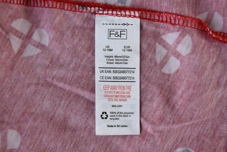 Šaty vel. 12 - 18 m, f&f,86