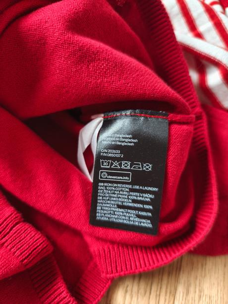 3krát třpytivý svetr s mašlí h&m 134/140, h&m,134 / 140
