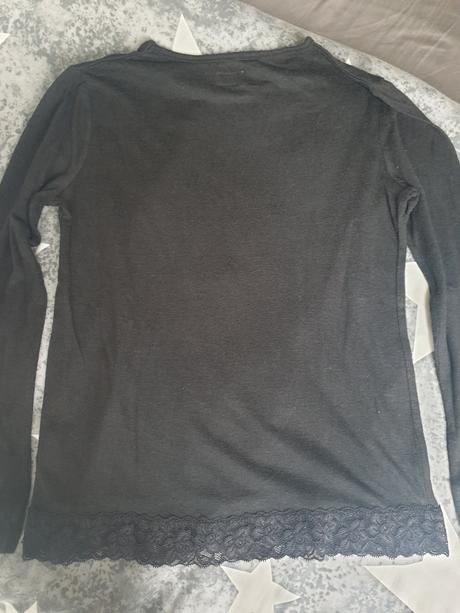 Dívčí triko s krajkou, f&f,146