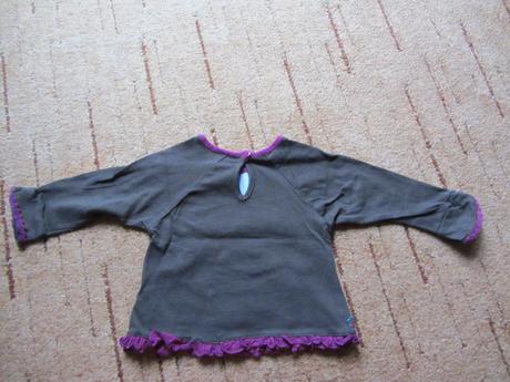 Tričko pro holčičku s motivem páva., mini mode,68