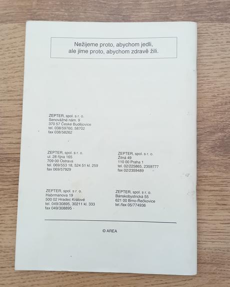 Zepter receptář,