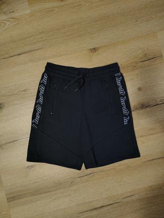 Chlapecké teplákové kraťasy h&m 158 černé, h&m,158