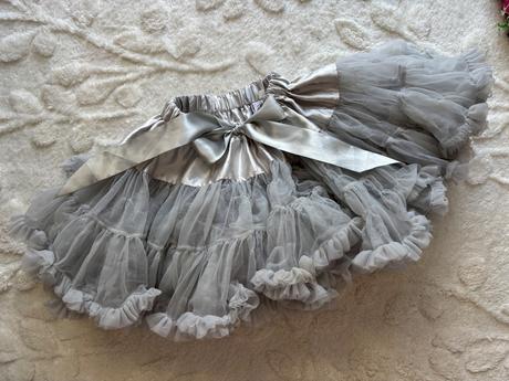 K1/ sukně tutu šedá - v.cca 5/8 let, 122