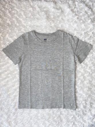 Šedé tričko h&m, h&m,104