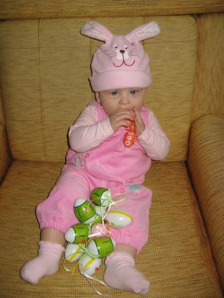 Čepice zajíček-marks&spencer-vel.62-68, marks & spencer,68