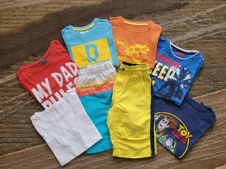 Letní set oblečení pro kluka vel. 104, 104–116