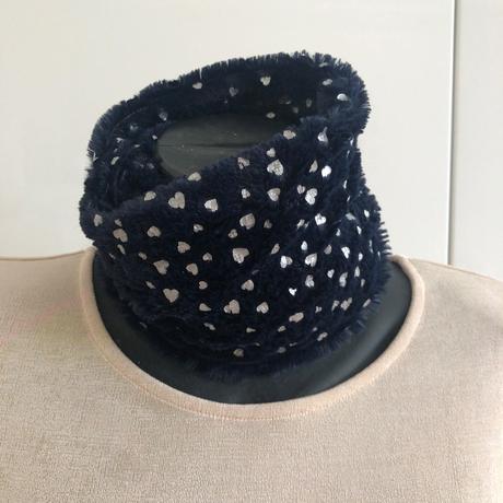 Teply sal tame modry se srdicky topolino, topolino