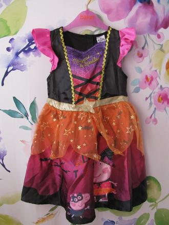 Karneval- šaty magický a strašidelný peppa pig,