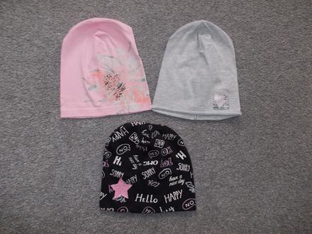 Jarní / podzimní čepice, vel. 134/140, 134