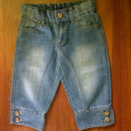 Dívčí džínové tříčtvrťáky, kenvelo,110