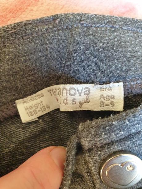 Dívčí kalhoty, terranova,134