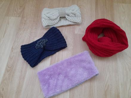 01 - sada čelenek a nákrčníků - cena za celou sadu, 