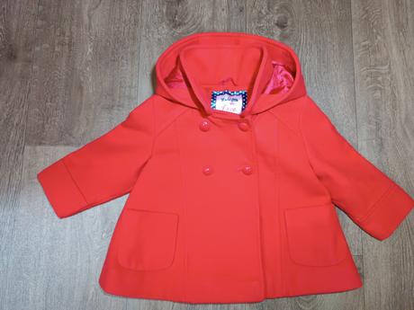 Flaušový dívčí kabátek f&f, vel. 80/86, f&f,80