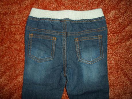 Modré kalhoty rifle džíny f&f s elastenem, f&f,92