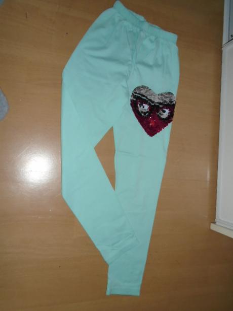 Leginy srdíčko měnivé flitry 116-140 hubené, 116 / 122 / 128 / 134 / 140