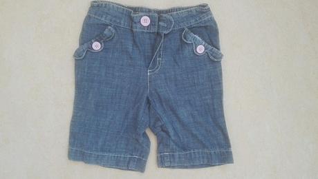 Značkové riflové kraťasy vel.110-116, 110