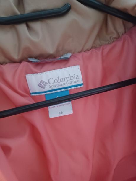Zimní bunda columbia xs / 158-164, columbia,164