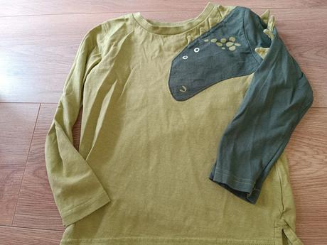 Zelené tričko s dinosaurem 104 mothecare, mothercare,104