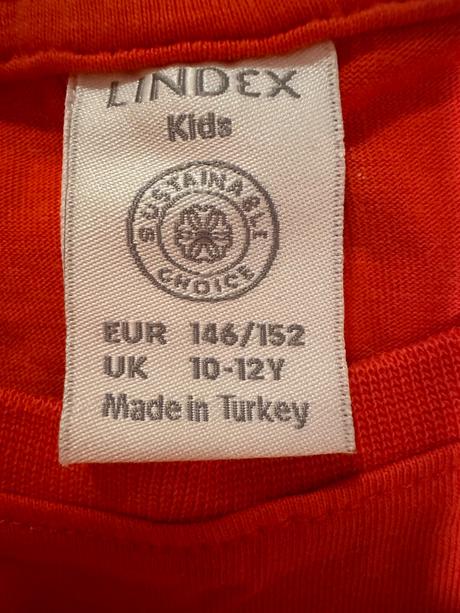 Bavlněné tričko lindex 146/152, lindex,146