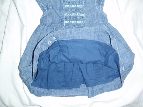 Překrásné riflové šaty s kočičkou - odlehčené, next,62